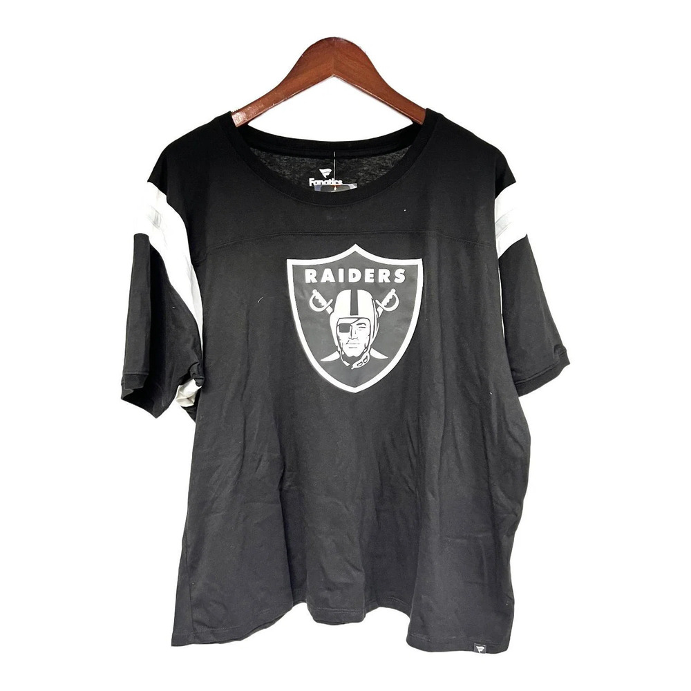 NFL Women's Team Logo Short Sleeve T-Shirt Raiders - Regular
